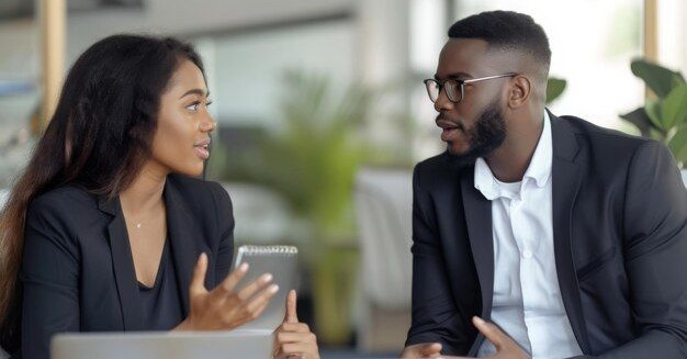 Premium-Photo-_-A-man-and-a-woman-are-seated-at-a-table-engaged-in-conversation-A-startup-owner-meeting-a-bank-representative-for-a-business-loan-AI-Generated-1.jpeg